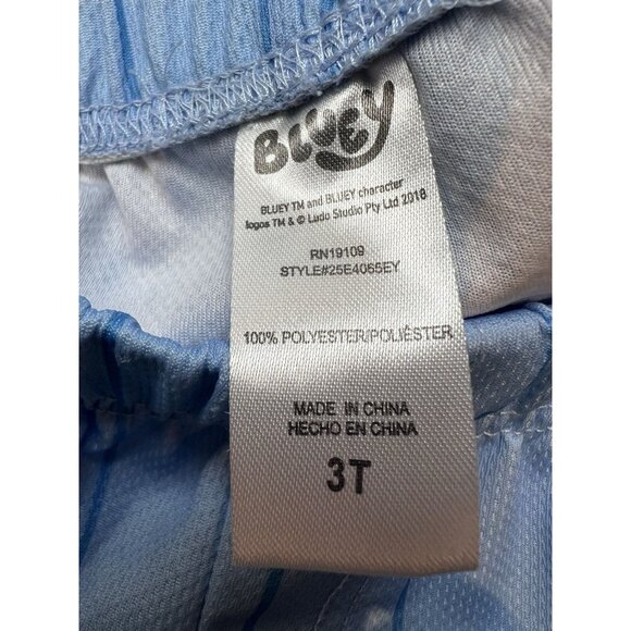 Bluey And Bingo Disney Mesh Jersey T-shirt and Shorts Set Toddler Size 3T - Picture 8 of 10